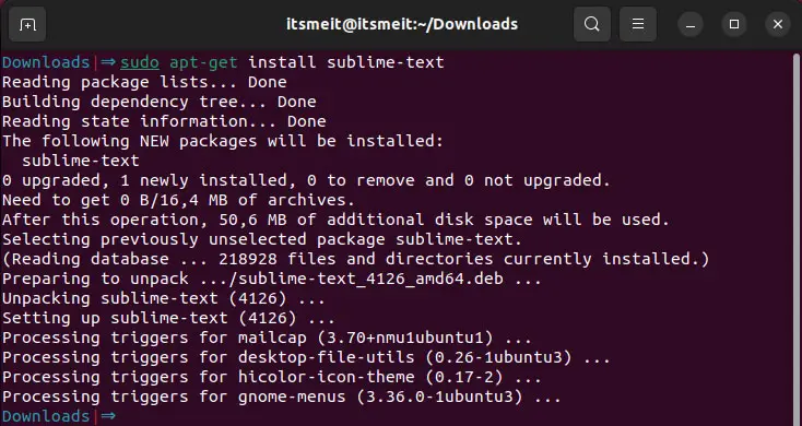 How to install Sublime text 3, 4 on Ubuntu 22.04 | 20.04 LTS (illustration)