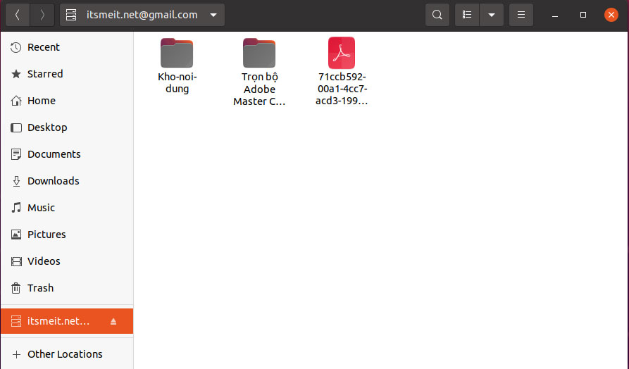 Install Google Driver on Ubuntu 20.04 LTS GNOME