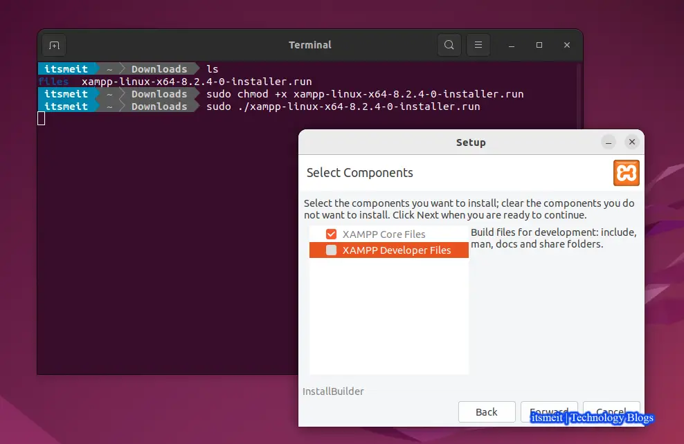 Install XAMPP on Ubuntu 22.04 or 20.04 LTS