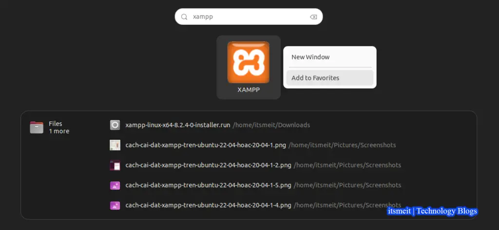 how to install xampp on ubuntu 22 04 or 20 04 6