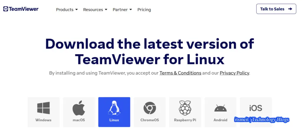 Download and install TeamViewer on Ubuntu 22.04