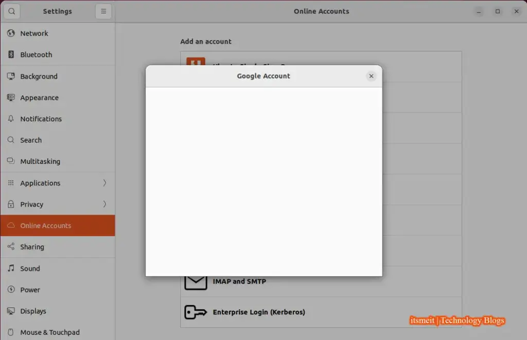 Causes and ways to fix Gnome Online Accounts Ubuntu 22.04 login error